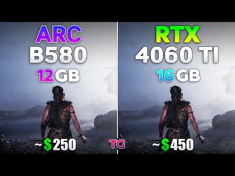 ARC B580 12GB vs RTX 4060 Ti 16GB - Test in 10 Games | 1440p