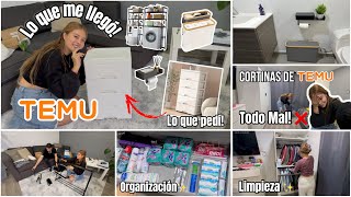 COMPRAS PARA EL HOGAR en TEMU 🏠 HAUL & Organización + Limpieza 🧹Ammy Alvarado