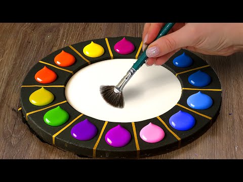 Watch This Flower Turn Into a Magical Moon Painting!