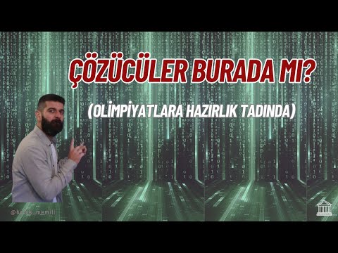 Çözücüler Burada mı? (S. S. -13 )