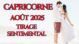 #CAPRICORNE♑ SENTIMENTAL AOÛT 2025  🙏💖 RETARD OU DESTIN ? UNE RENCONTRE MAGIQUE SE PRÉPARE ✨