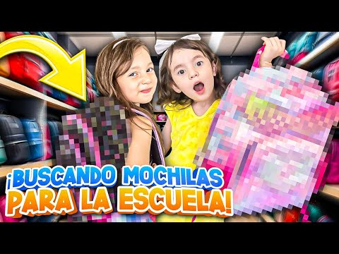 COMPRAMOS las MOCHILAS de AMANDA e IVANNA | REGRESO a CLASES con ESTILO