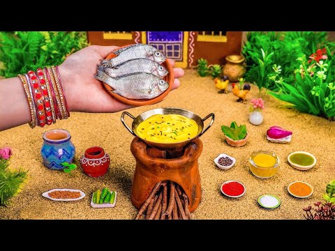 Miniature Braised Fish Recipe How To Make Fish Braised With Indian Pepper 🌶️Tiny Foodkey 🍽️