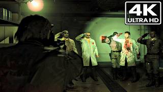 MGS5 Remaster - Big Boss Has to Kill His Own Infected Soldiers Scene (4K 60FPS) Metal Gear Solid 5