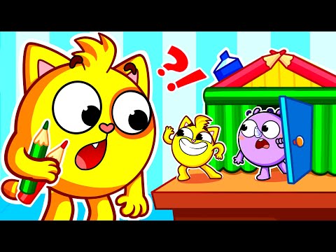 Dollhouse Party Song 🏠 Toys Dream House | Funny Kids Songs 😻🐨🐰🦁 And Nursery Rhymes by Baby Zoo