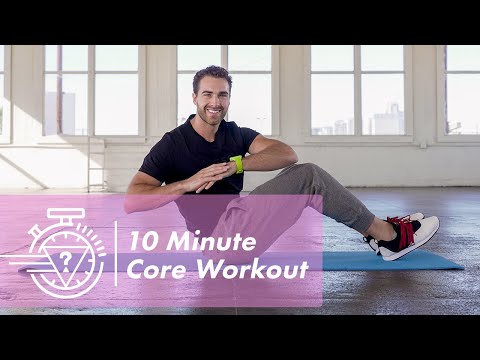 10 Minute Core Workout with Nic Palladino | #GUESSActive