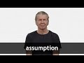 Understanding Assumptions