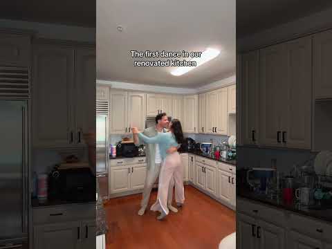 Dancing in our kitchen has always been our therapy… 💃🏻🕺🏻 #shorts #dance #couple