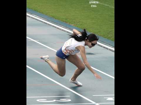 빗물에 미끌어진 육상 여신 김민지 ㄷㄷ