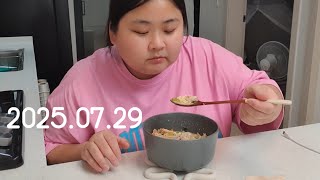 식단기록 Vlog, 집밥, 오트밀닭죽 만들기