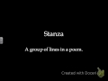 Exploring Poetry Terms