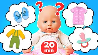 🎀👗 ¡Organizamos el Nuevo Armario de Annabelle! | Juegos con Ropa y Muñecas