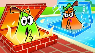 ¡Encontramos 2 Habitaciones Secretas - Desafío de CALOR vs FRÍO!