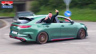 Best of Modified Cars leaving Nürburgring! - Drifting, Flybys, Police & more!