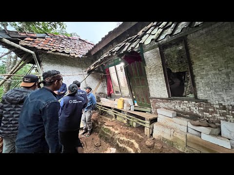 POTRET MIRIS 3 KEPALA KELUARGA TINGGAL DI RUMAH NYARIS AMBRUK, AKAN DI RENOVASI TEH PUTRI KARLINA