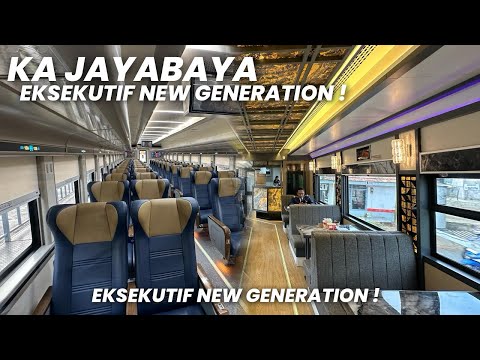 JADI KERETA EKSEKUTIF TERMEWAH DIJALURNYA‼️Naik KA Jayabaya Eksekutif New Generation & KA Arjuno