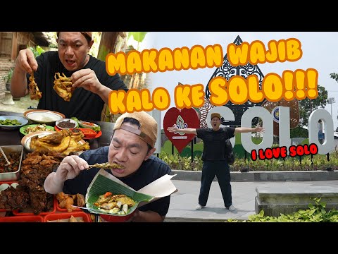 BIKIN NGILER Jalan-Jalan ~ Kulineran Satu Hari di SOLO !! (episode 8)