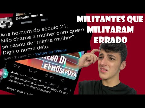 MILITANTES QUE MILITARAM ERRADO