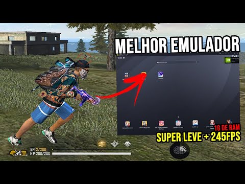 DESCOBRI O MELHOR EMULADOR LEVE PARA QUALQUER PC FRACO 1GB SEM PLACA DE VIDEO PC NOTEBOOK FRACO FPS