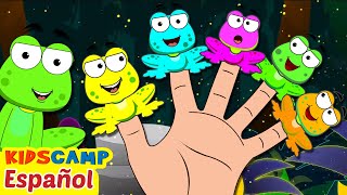 Familia de dedos de Rana | Canciones de Ranas | Familia de dedos | Campo Infantil