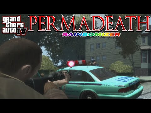 GTA IV Randomizer Permadeath - Any Mission Fail, Wasted, or Busted = RESET!