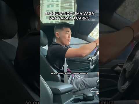 PROCURANDO VAGA PARA ESTACIONAR O CARRO #shorts