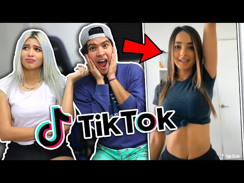 SI TE PONES CELOSA PIERDES 🔥 REACCIONANDO A TIKTOK DE CHICAS CON MI NOVIA