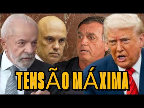 ⚡B0LS0NAR0 ACUSA MlCHELLE‼️ EDUARD0 E FLÁVl0 BRlGAM APÓS T0RN0ZELElRA❗ TRUMP HUMlLHAD0 MUNDlALMENTE❗