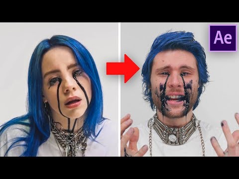 BILLIE EILISH - Cry BLACK TEARS (After Effects Tutorial)