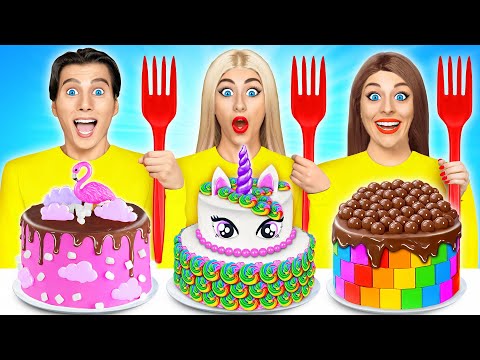 Cake Decorating Challenge | Funny Food Hacks by Multi DO Food Challenge