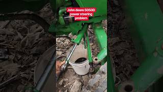 John Deere Tractor Power Steering Repair Part 1 🔧🚜 #sfjohndeereservice #reels #short #Training