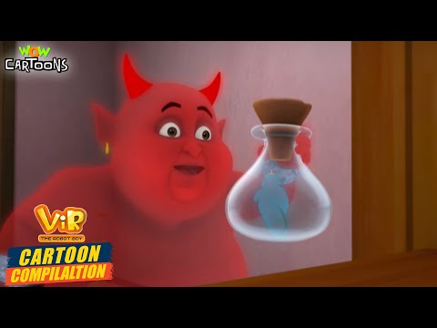 Bad Gintu Vs Vir | Vir The Robot Boy Compilation | 39 | Season 01 | #spot