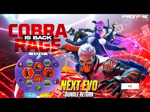 Cobra Bundle Return 2025🤯😲l Free Fire New Event l Ff New Event l Cobra Bundle Return Confirm Date