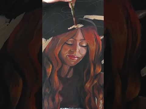 Ich habe meine Schwester in ein Pilzkostüm gesetzt und sie gemalt! #short