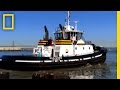 Navigating the Sea Princess to Dry Dock