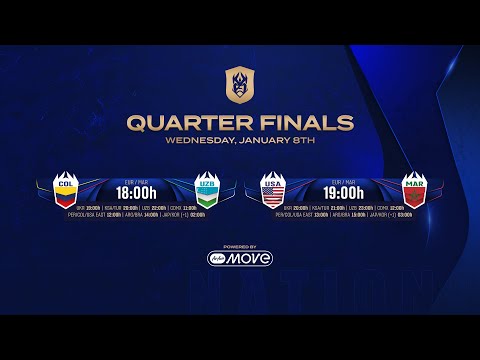 👑 KINGS WORLD CUP NATIONS - QUARTER FINALS - DAY 1 ⚽