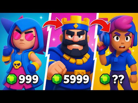 EN PAHALI KOSTÜMLERLE OYNADIM 😱 (1 Kostüm = 15.000 Elmas) | Brawl Stars