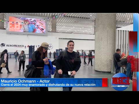 💥MAURICIO OCHMANN Y LORENA GONZÁLEZ SÚPER ENAMORADOS💥❤️ los captamos en el aeropuertos juntos 👫