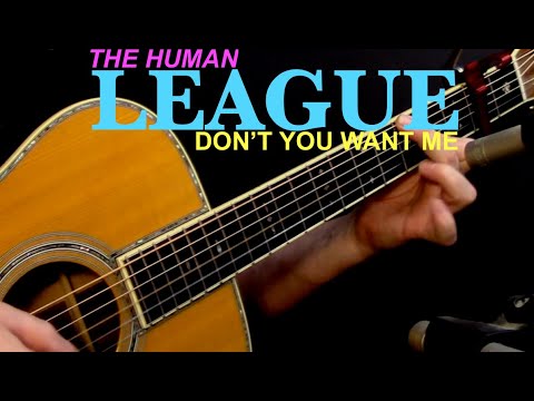 Don't You Want Me (The Human League) fingerstyle guitar