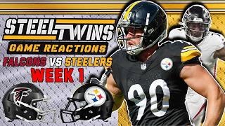 Steelers vs Falcons Week 1 LIVE REACTIONS & WATCH PARTY #Steelers #Falcons #nfl #nflsunday