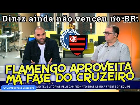 Tentando entender os problemas com o Cruzeiro e Fernando Diniz. Flamengo  venceu com gol de David L.