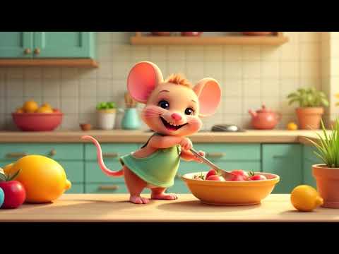 CHÚ CHUỘT NHẮT 🍓 BÉ KHÁNH VY 🍓 Ca Nhạc Thiếu Nhi Mầm Chồi Lá Vui Nhộn Sôi Động