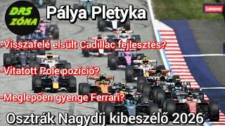 Forma 1 2026 Osztrák Nagydíj kibeszélő | Pálya Pletyka