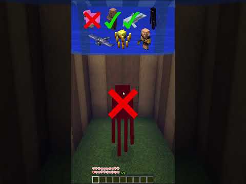 Swimming Pool vs Mob's Ability In Minecraft🤯 Wait For It...(Sigma Boy) #minecraft #shorts