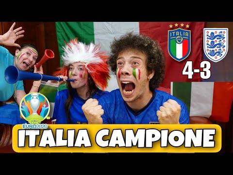 TIPI DI TIFOSI - 🇮🇹 ITALIA 4-3 INGHILTERRA 🏴󠁧󠁢󠁥󠁮󠁧󠁿 (d.c.r.)