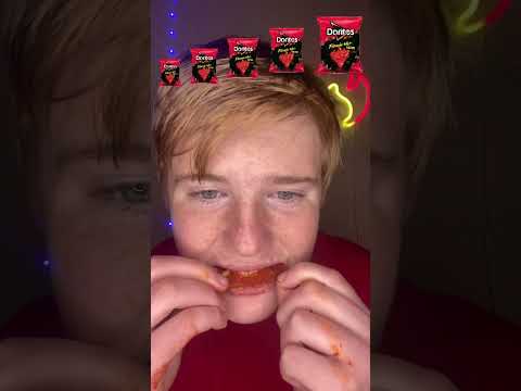 Small , big , giant , flamin hot Doritos