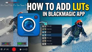 How to Import & Use FREE LUTs in Blackmagic Camera App (Easiest Method)