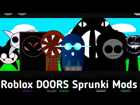 Incredibox Sprunki But Roblox DOORS Horror Mod All Entities Sound Effects Showcase | Sprunki Mod