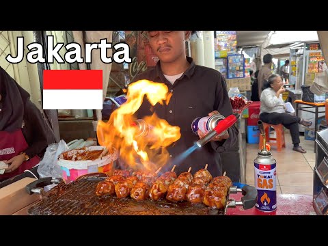 🇮🇩 Jakarta Indonesia 2025,🌶️🍗 BLOCK M Street Food Tour – What Locals Really Eat! 🐙 4KHDR