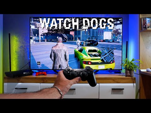 WATCH DOGS On The PS3 Slim In 2025  | POV Gameplay Impression 65" 4K TV |
